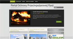 Desktop Screenshot of portal-ppoz.pl